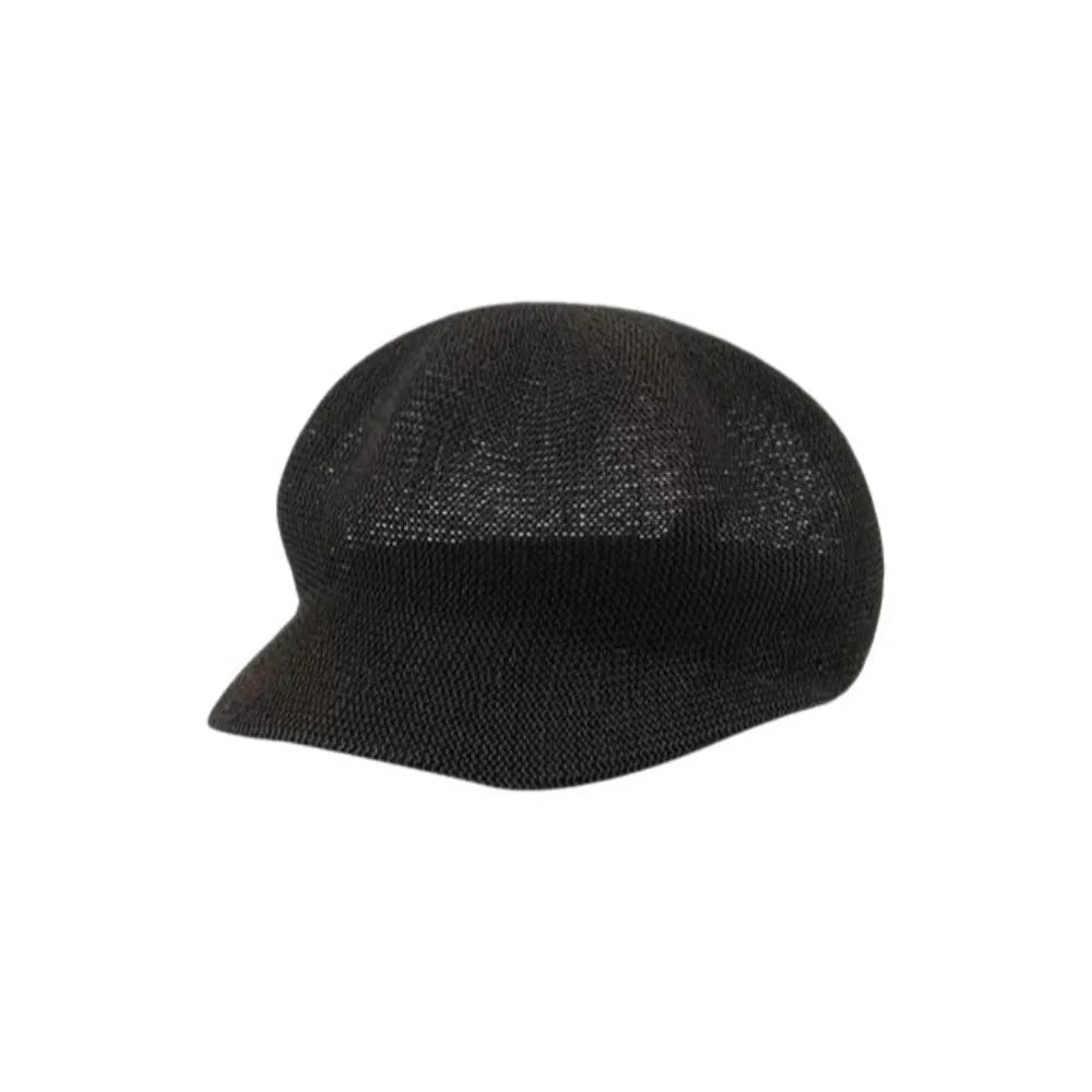 Breathable Woven Visor Newsboy Cap