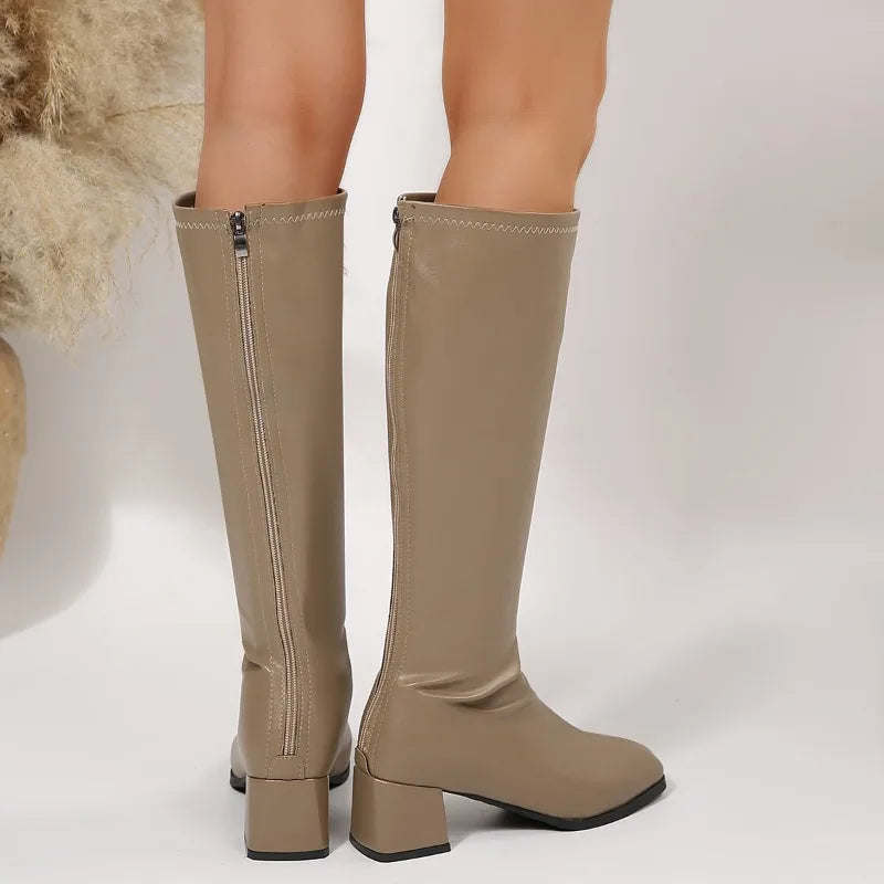 Timeless Chic Knee-High Boots