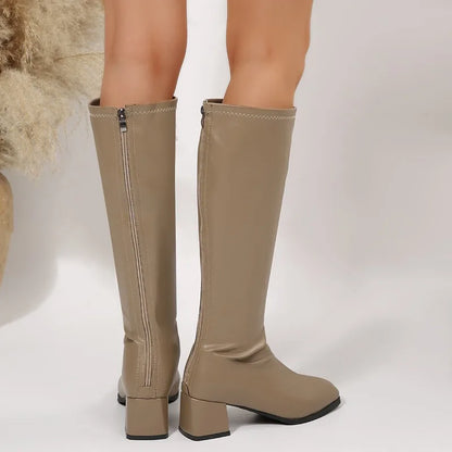 Timeless Chic Knee-High Boots