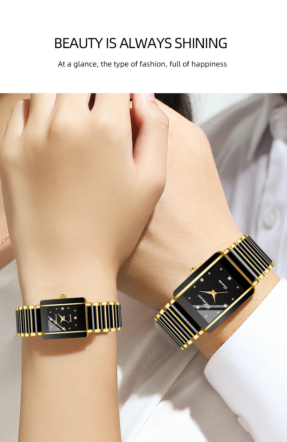Luxury Ceramic Couple Watches