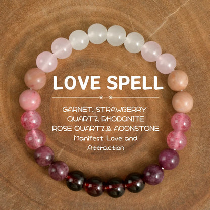 Intentions Natural Stone Bracelet
