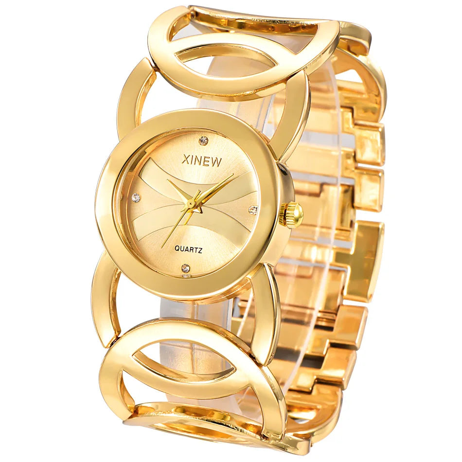 Ladies Circle Design Wristwatch