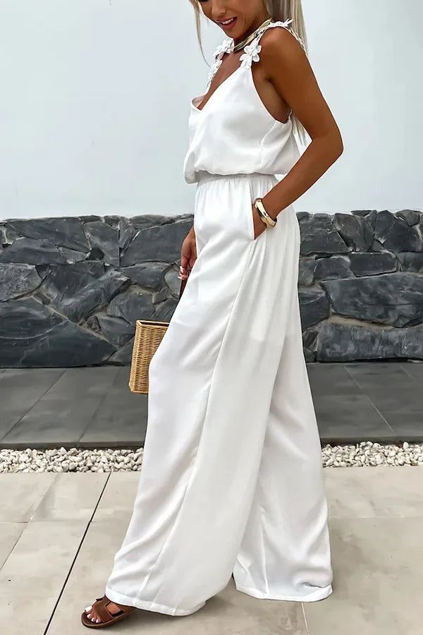 Bohemian Sleeveless Summer Jumpsuit