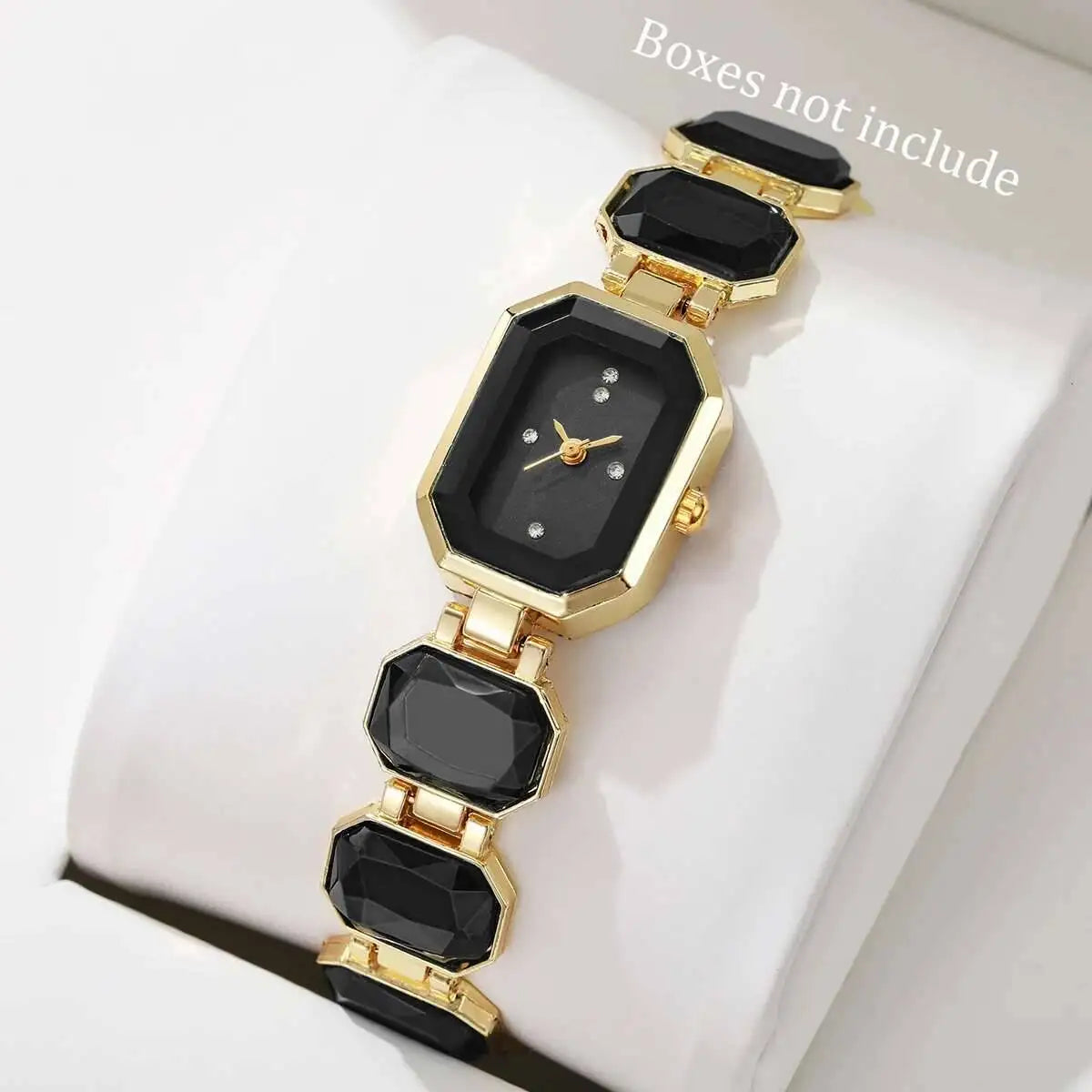 Elegant Women Rectangle Dial Watch