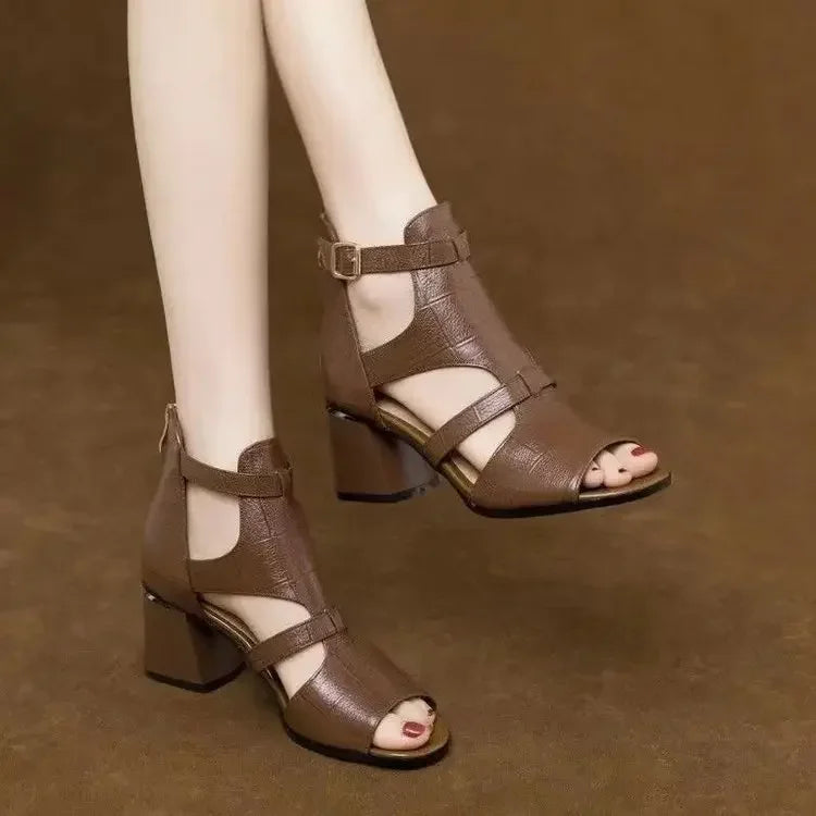 Ankle Strap Gladiator Flats