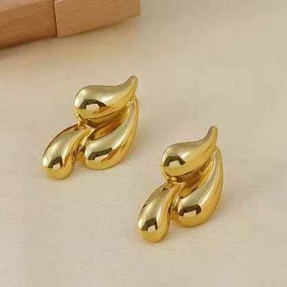 Water Droplet Dangle Earrings