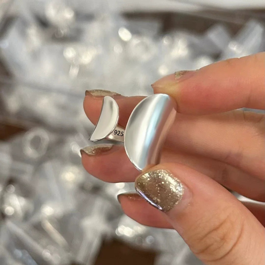 Bohemian Silver Adjustable Rings