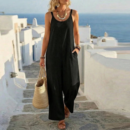 Effortless Summer Wide Leg Jumpsuit