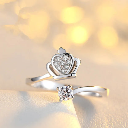 Exquisite Adjustable Sterling Silver Ring