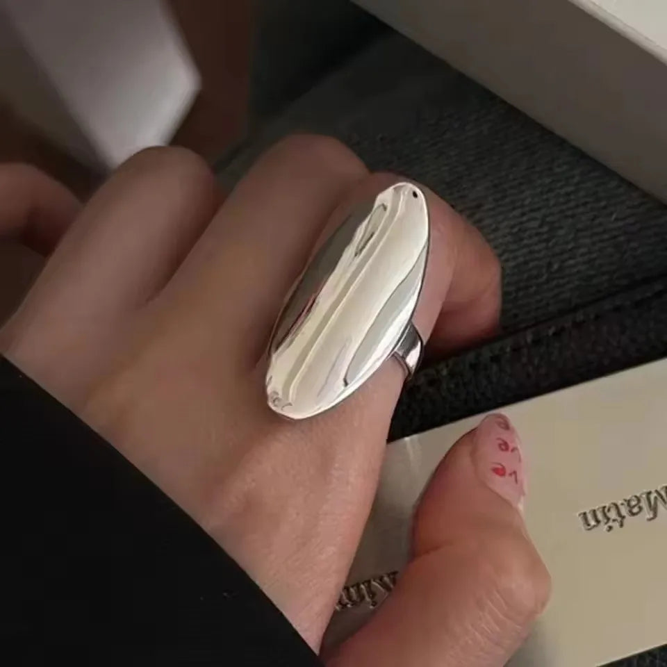 Bohemian Silver Adjustable Rings