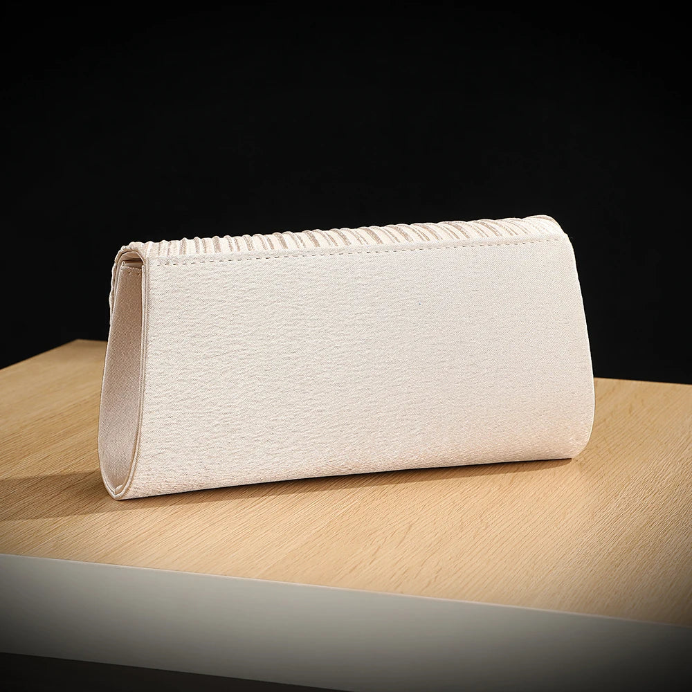 Luxury Shimmer Envelope Clutch