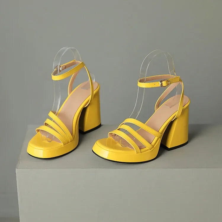 Ankle Wrap High Heel Sandals