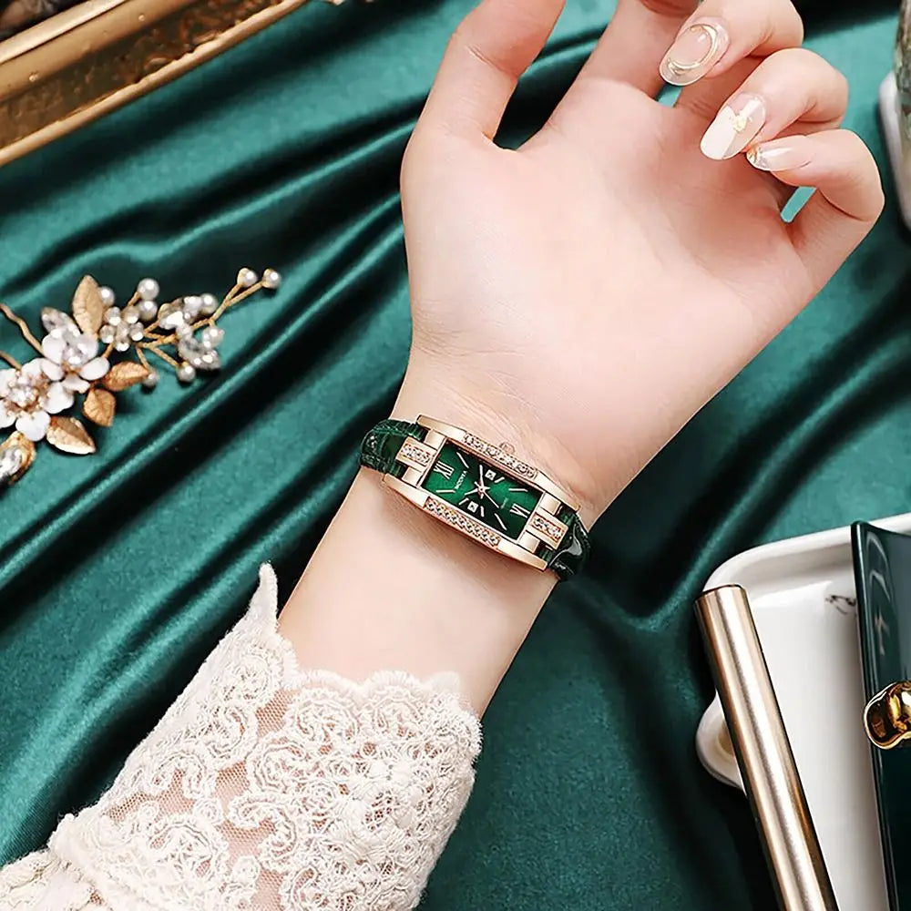 Elegant Baroque Rhinestone Women's Watch