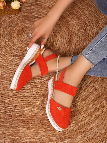 Espadrille Wedge Platform Sandals