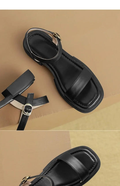 Fashionable Open Toes Platform Sandals