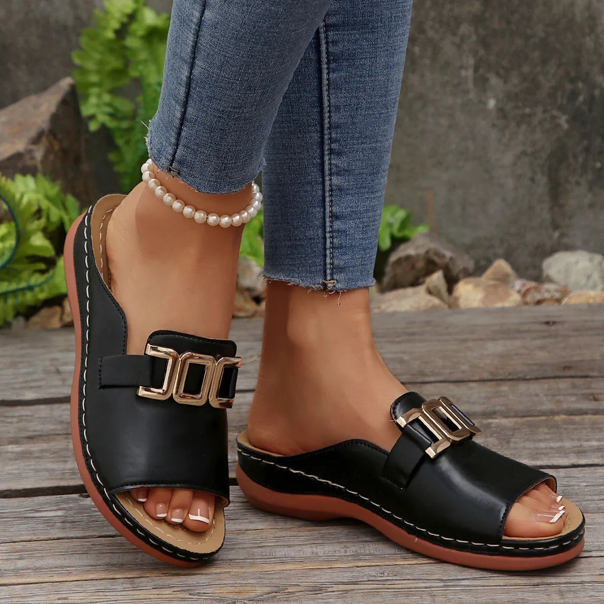 Women Wedge Sandals Casual Comfort