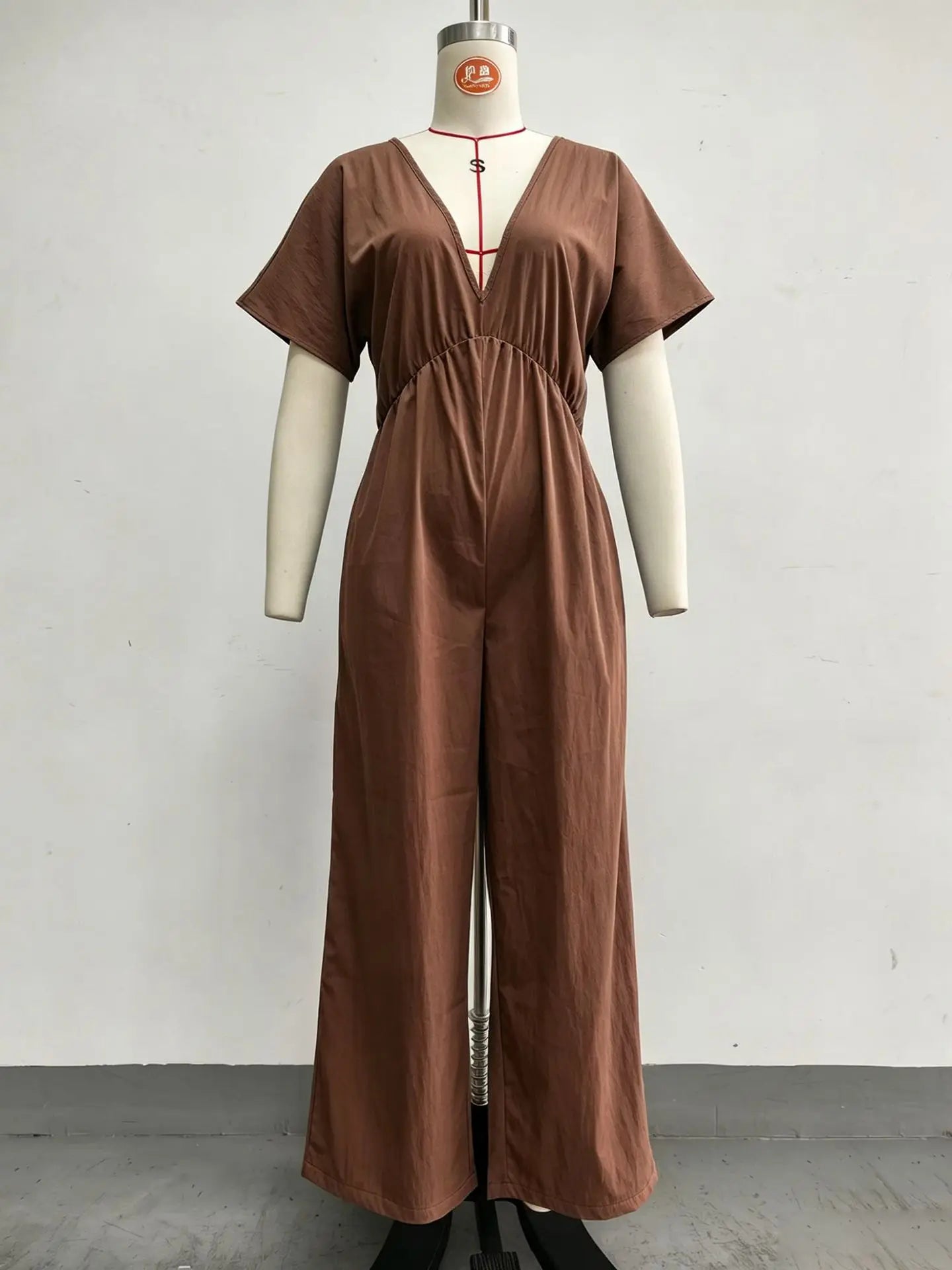 Marrakech Breeze V-Neck Harem Jumpsuit
