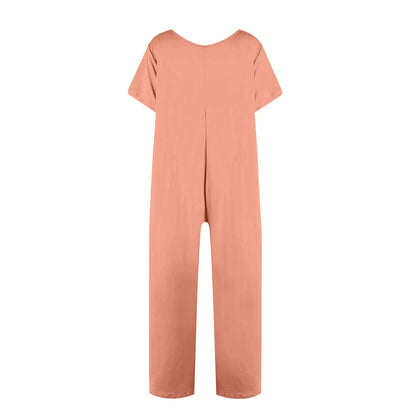 Women's Casual Baggy Pocket Jumpsuit
