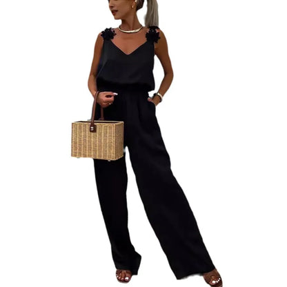 Bohemian Sleeveless Summer Jumpsuit