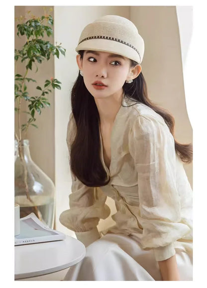Breathable Elegant French Hat