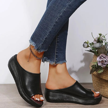 Bohemian Bliss Wedge Summer Sandals