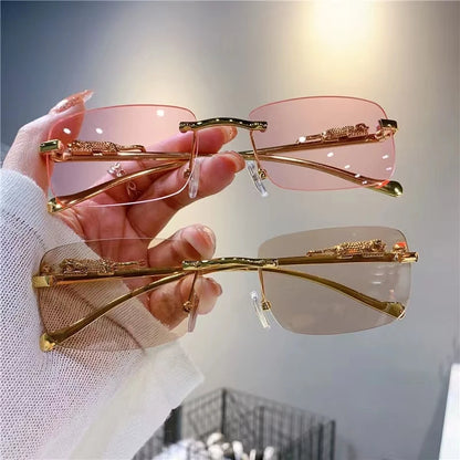 New Trend Rimless Sunglasses