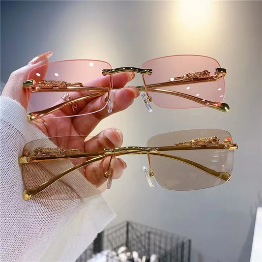 New Trend Rimless Sunglasses