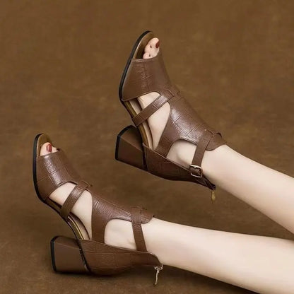 Ankle Strap Gladiator Flats