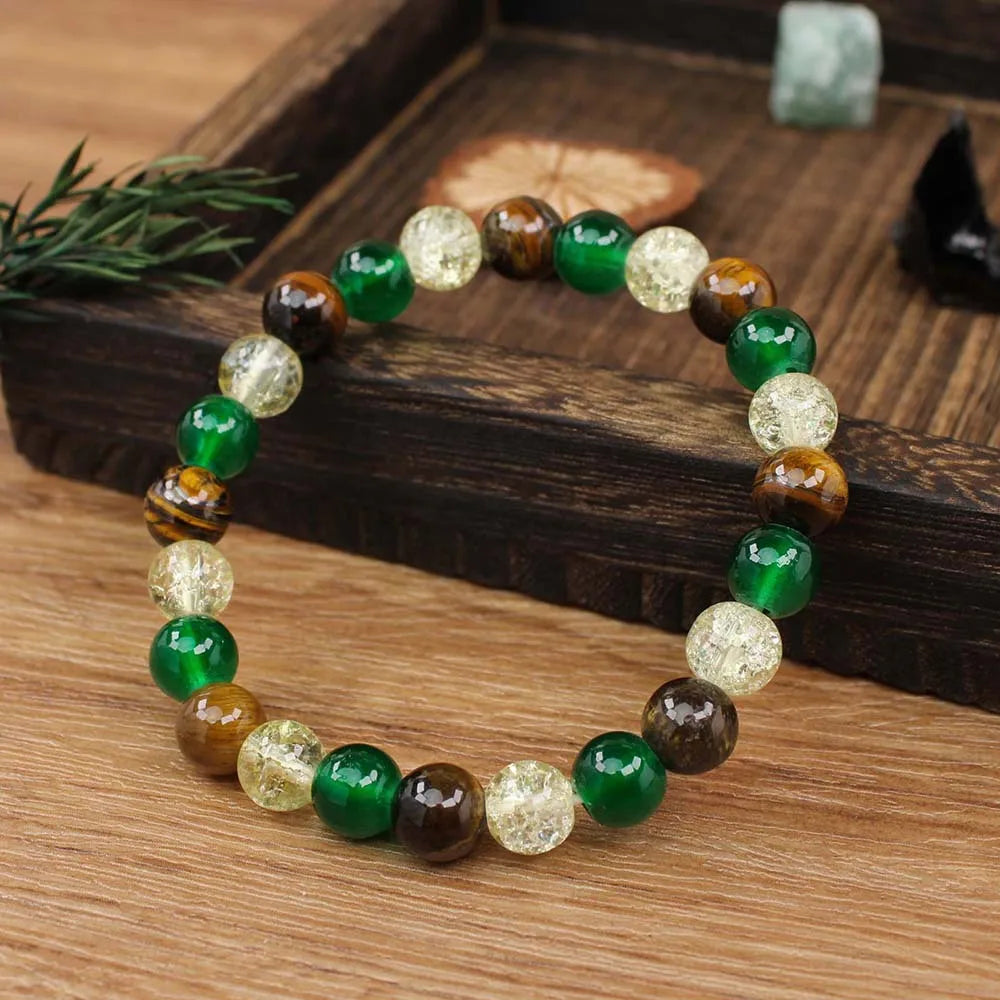 Intentions Natural Stone Bracelet
