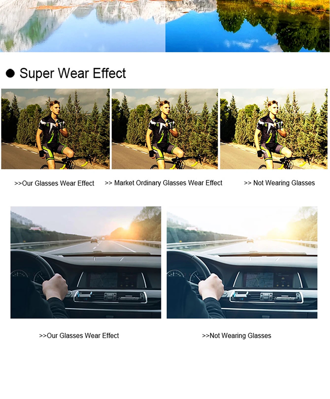  Apex Vision Polarized Sports Sunglasses