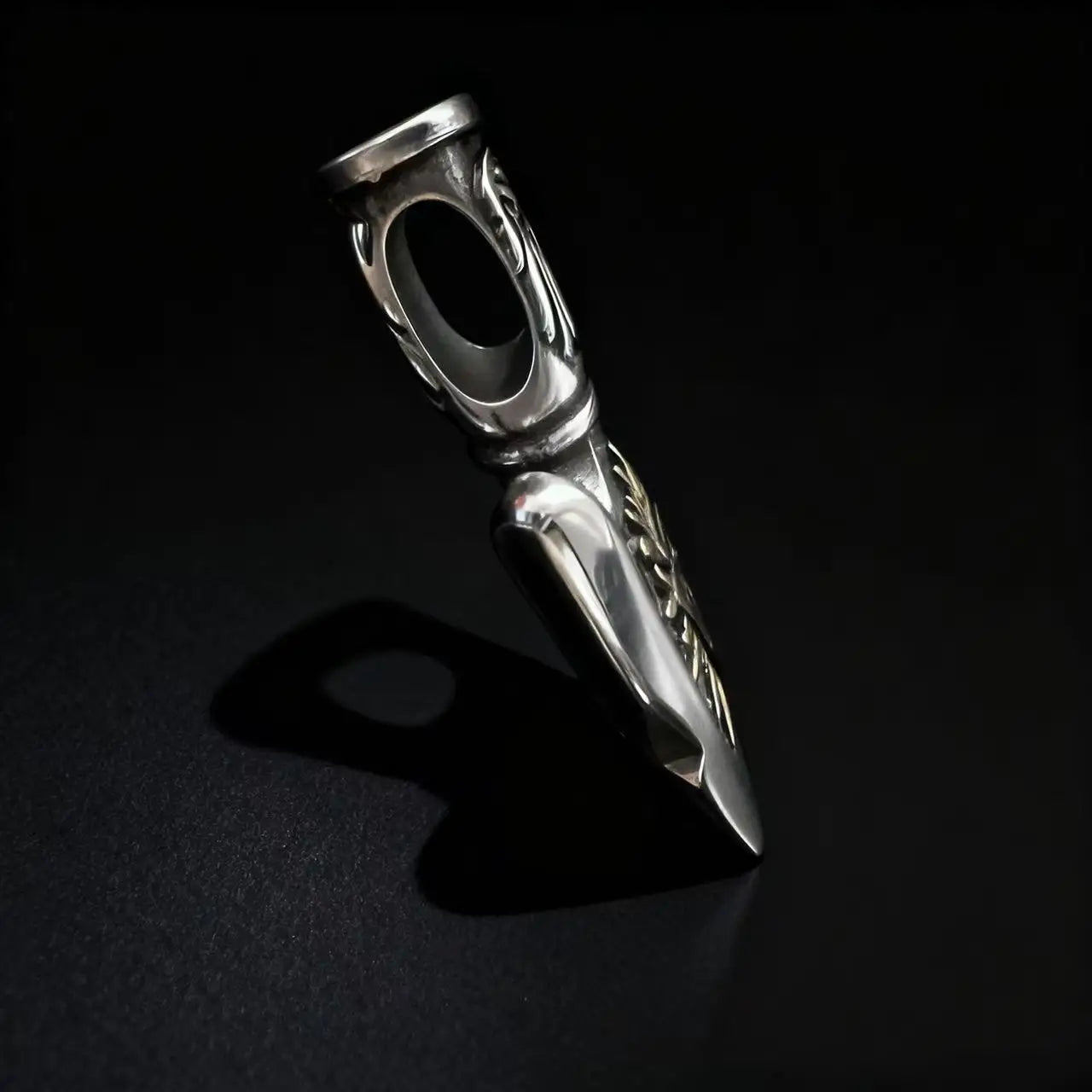 Viking Arrowhead Compass Pendant Necklace