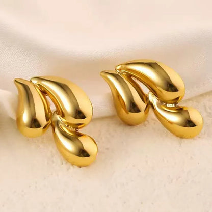 Water Droplet Dangle Earrings