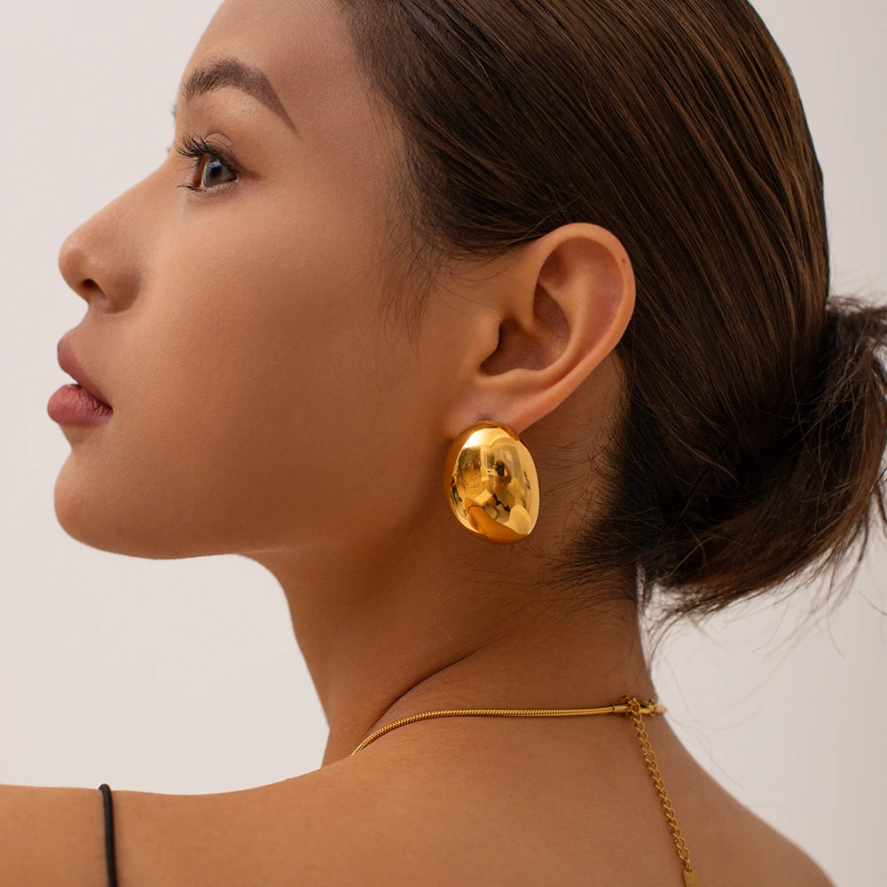 Unique Geometric Statement Earrings