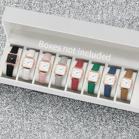 Square Fashion Luxury Ladies Watch