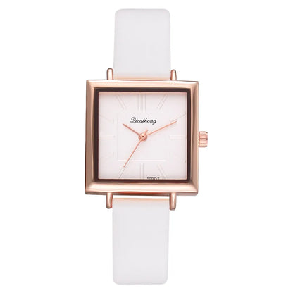 Square Fashion Luxury Ladies Watch