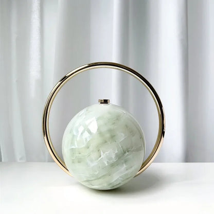  The Orb Marble Sphere Clutch