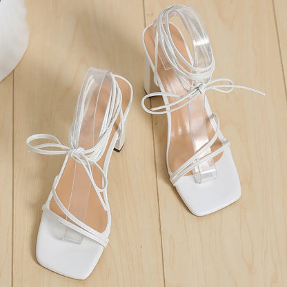 Ankle Strap High Heel Sandals