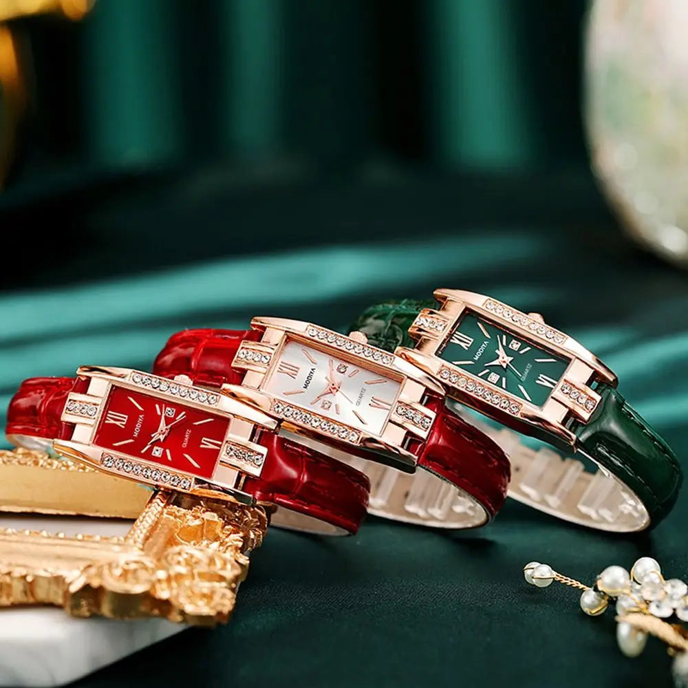 Elegant Baroque Rhinestone Women's Watch