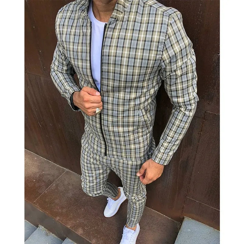 Streetwear Style Men's Suit