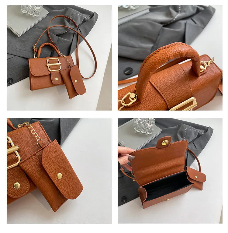 Elegant Small Square Crossbody Bag