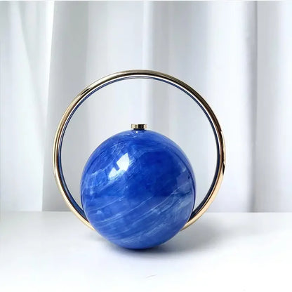  The Orb Marble Sphere Clutch