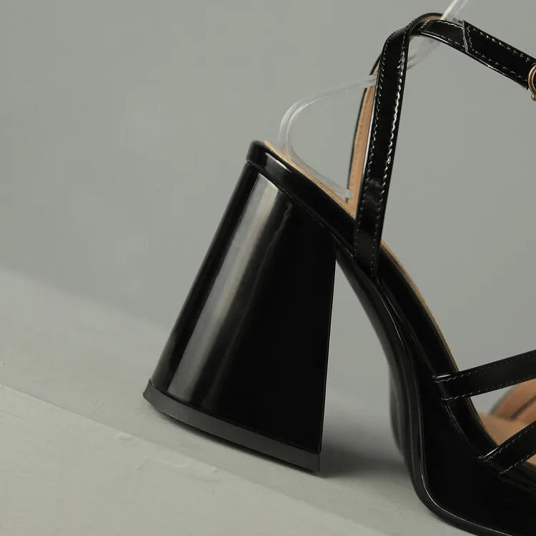 Ankle Wrap High Heel Sandals