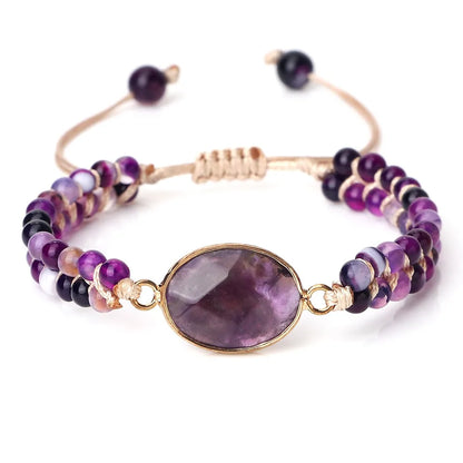 Handmade Natural Stone Beaded Bracelet