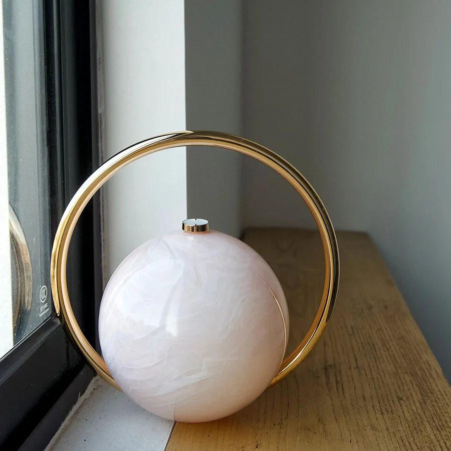  The Orb Marble Sphere Clutch