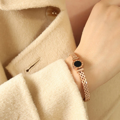 Roman Numeral Statement Bracelet