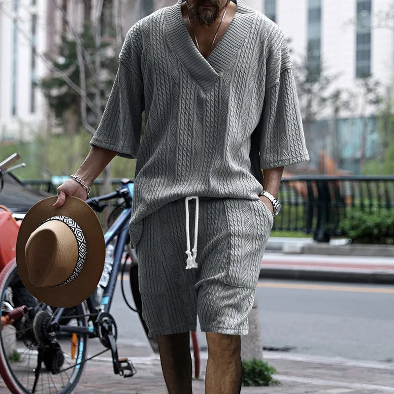 Streetwear Casual Shorts Set