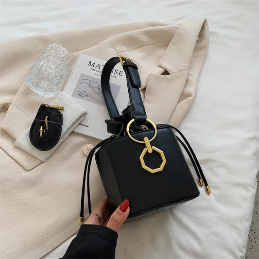 The Harlow Ring Bucket Bag