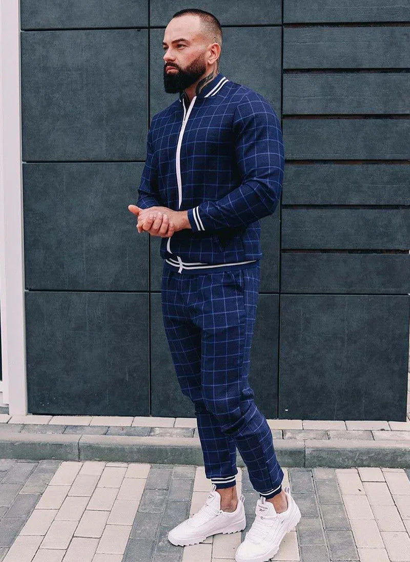 Streetwear Style Men's Suit
