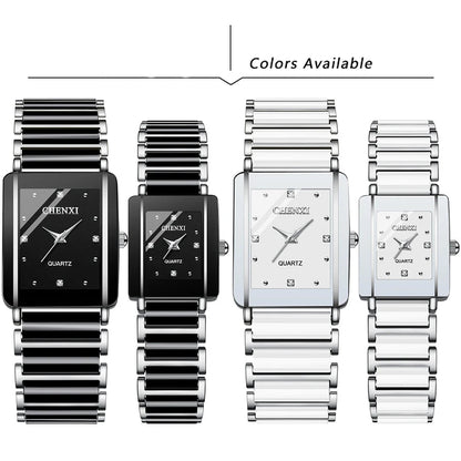 Four CHENXI watches with different color options on a white background