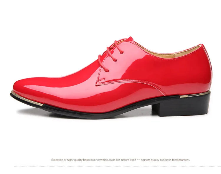 Men's Patent Leather Dress Shoes